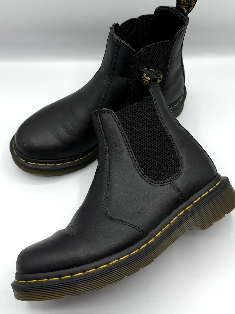 Dr. Marten’s Women’s 2976 Black Leather Chelsea Boots
